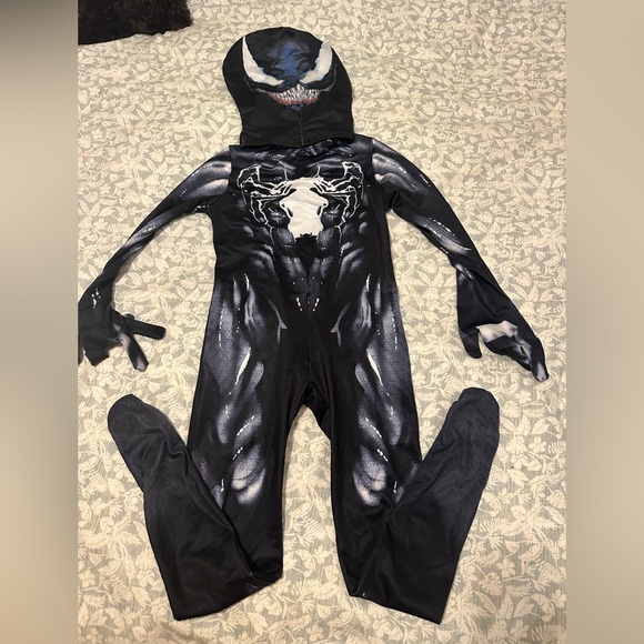Kids Venom bodysuit Halloween Costume cosplay XS - Picture 3 of 9